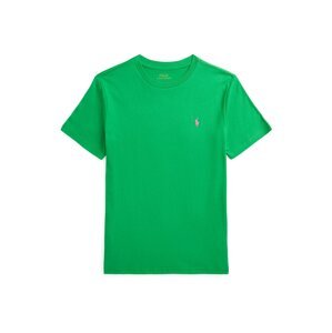 Tričko Polo Ralph Lauren zelená / pink