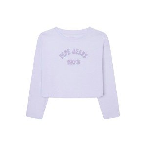 Tričko Pepe Jeans modrá / pastelová fialová / růžová