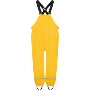 Funkční kalhoty Schmuddelwedda žlutá / černá