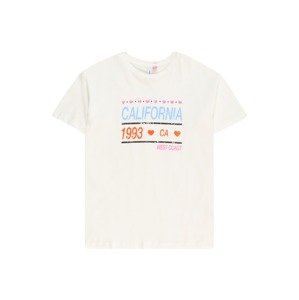 Tričko Vero Moda Girl světlemodrá / humrová / růžová / bílá