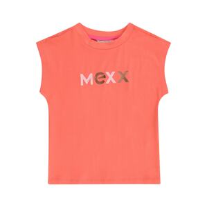 Tričko Mexx hnědá / oranžová / růžová