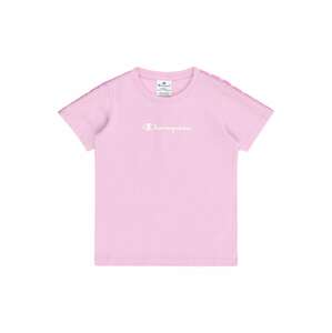Tričko Champion Authentic Athletic Apparel pink / růžová / bílá