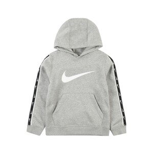 Mikina Nike Sportswear šedý melír / černá / bílá