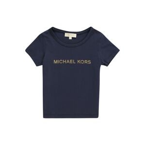Tričko Michael Kors Kids námořnická modř / zlatá