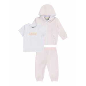 Sada BOSS Kidswear žlutá / světle růžová / bílá