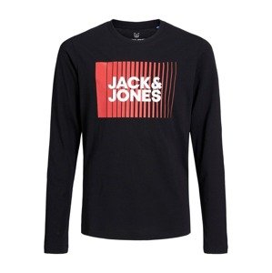 Tričko Jack & Jones Junior červená / černá / bílá