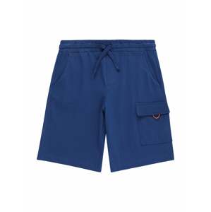 Kalhoty United Colors of Benetton námořnická modř / oranžová