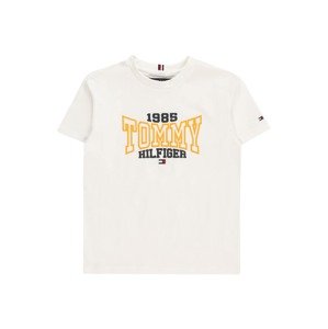 Tričko Tommy Hilfiger námořnická modř / zlatě žlutá / červená / bílá