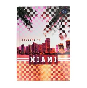 Interdruk Zápisník Miami A5, 96 listů, čistý