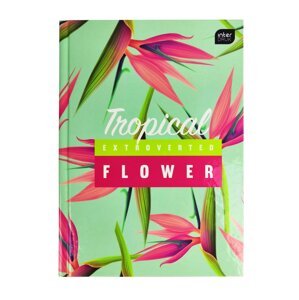 Interdruk Zápisník Tropical A5, 96 listů, čistý