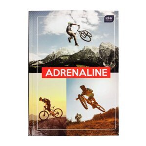 Interdruk Zápisník Adrenaline A5, 96 listů, čistý