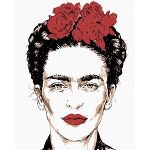 Zuty Malování podle čísel Frida Kahlo