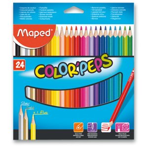 Maped Pastelky Color´Peps, 24 barev