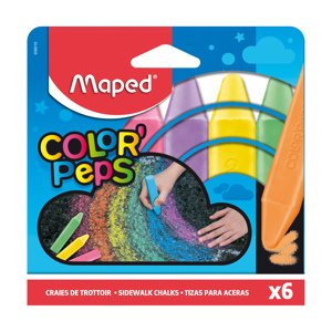 Maped Křídy Color´Peps, 6 barev