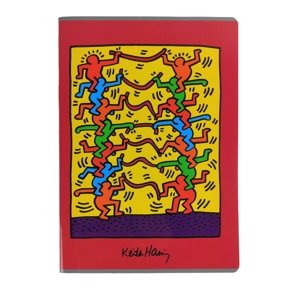 Beniamin Sešit Keith Haring červený, 564