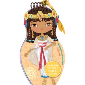 Ella & Max Oblékáme egyptské panenky FARAH – Omalovánky