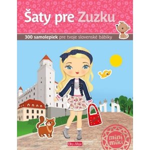 Ella & Max Šaty pre ZUZKU – Kniha samolepiek