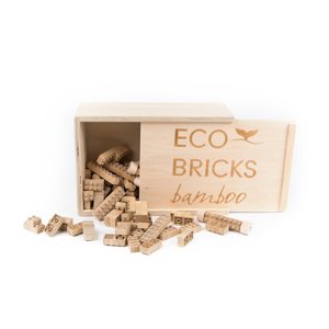 Pixie Crew Eco-bricks 250 kostek bambus