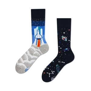 Many Mornings Ponožky klasik Space trip 39-42