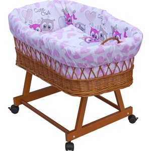 Košík pro miminko Scarlett Kulíšek - růžová