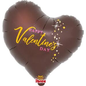 Balón Ibrex Hel, srdce 14", Valentine Chocolate, balený