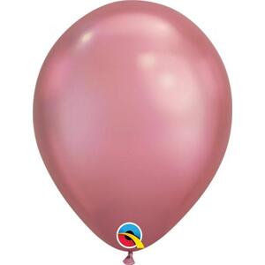 Qualatex Balón QL 7", růžovo-fialový chrom/ 100 ks.