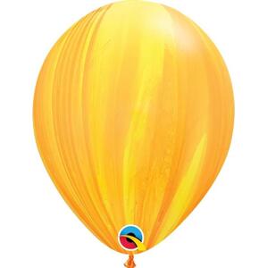 Qualatex Balón QL 11", pastelově žlutý achát / 25 ks.