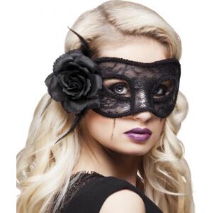 Boland Prolamovaná maska Mystique, černá