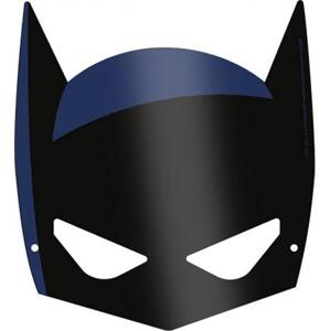 Amscan Papírové masky "Batman", 8 ks.
