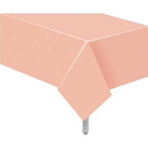 Godan / decorations Světle růžový papírový ubrus, 132x183 cm