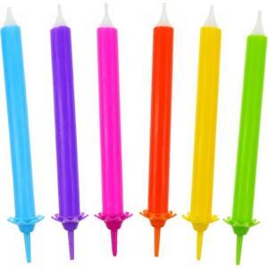 Godan / candles Duhové narozeninové svíčky, 12/12, 8,0 cm