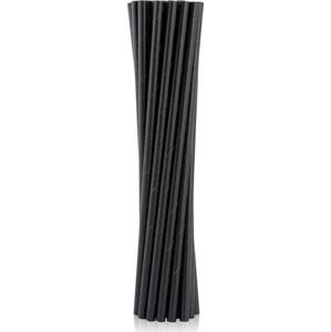 Godan / straws Trubičky (brčka) z papíru. černá, 6x197mm / 100 ks.