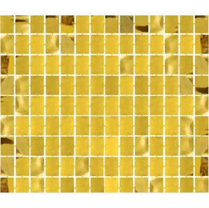 Godan / decorations Závěs B&C Square, metalická zlatá, 100x200 cm