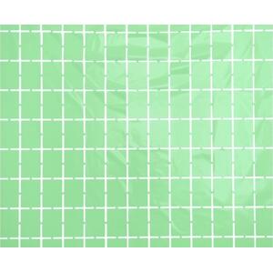 Godan / decorations Čtvercový závěs, pastelově světle zelená, 100x200 cm
