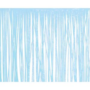 Godan / decorations Pastelový světle modrý závěs, 100x200 cm