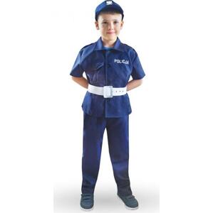 Godan / costumes Policista set (triko, kalhoty, čepice, pásek), velikost 110/120 cm