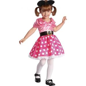 Godan / costumes Pink Mouse set (šaty, čelenka), velikost 92/104 cm