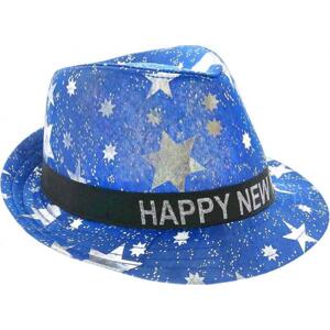 Godan / costumes Čepice pro šťastný nový rok, modrá s hvězdami
