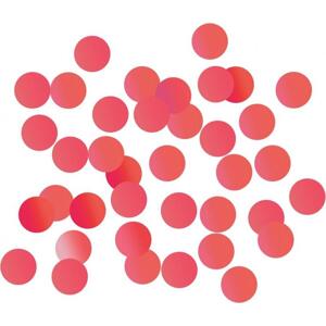 Godan / confetti B&C Circles fóliové konfety, 2 cm, 250 g, červené