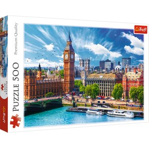 TREFL Puzzle Slunečný den v Londýně 500 dílků