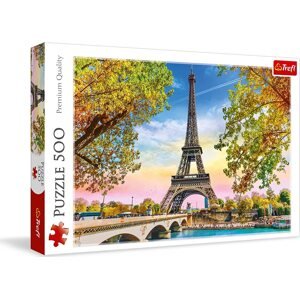 TREFL Puzzle Romantická Paříž 500 dílků