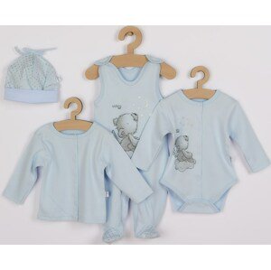 4-dílná kojenecká souprava Koala Angel modrá 62 (3-6m)