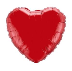 Flexmetal Fóliový balónek 18" FX - "Srdce" (červený)