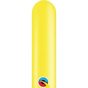 Qualatex Balónek QL modelovací hmota 260, pastelově žlutá / 100 ks ST ASSORT