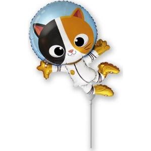 Flexmetal 14" fóliový balónek FX - Astronaut Cat