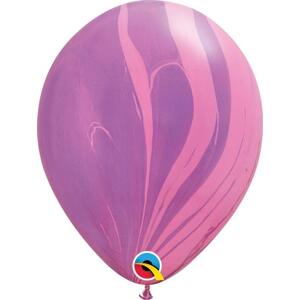 Qualatex Balón QL 11", pastelově růžový achát / 25 ks.