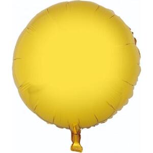 Godan / balloons Balon foliowy "Okrągły", złoty, 18" KK