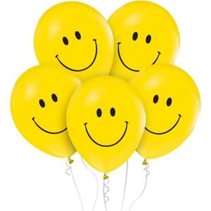 Smiles Balloons, 12" / 5 ks.