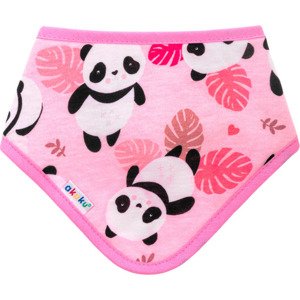 Dětský bryndáček-šátek Akuku panda
