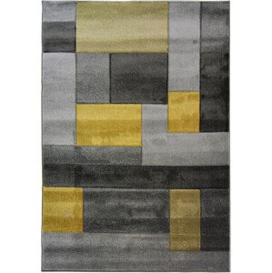 Flair Rugs koberce Kusový koberec Hand Carved Cosmos Ochre Rozměry koberců: 120x170